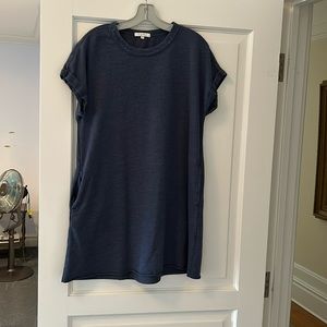 Navy Z supply T-shirt dress